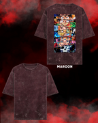 Acid Wash Oversized T-Shirt – 240 GSM Heavyweight Streetwear Tee | Let's Wears