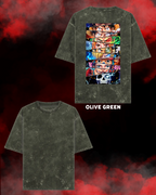 Acid Wash Oversized T-Shirt – 240 GSM Heavyweight Streetwear Tee | Let's Wears