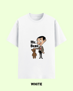Mr. Bean Oversized Graphic T-Shirt | Funny Cartoon by Let's Wears