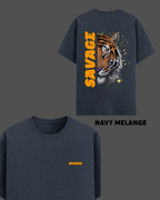 Savage Tiger Oversized T-Shirt | Premium Streetwear Graphic Tee by Let's Wears