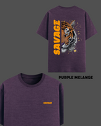Savage Tiger Oversized T-Shirt | Premium Streetwear Graphic Tee by Let's Wears