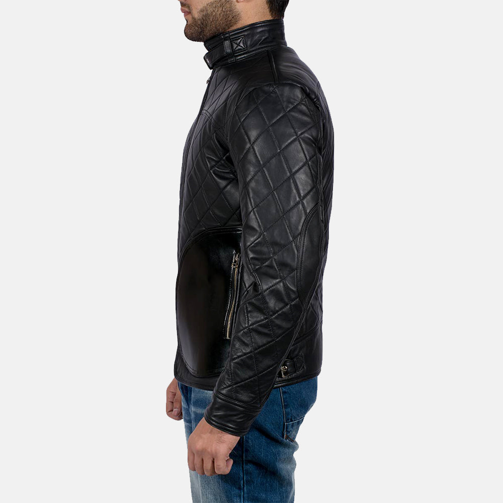 Equilibrium Black Leather Jacket