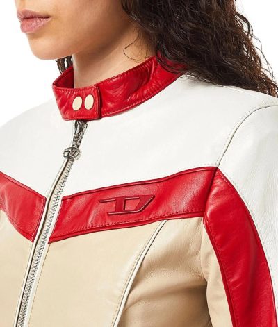 Fast X Costume Women’s Motorcycle Leather Jacket