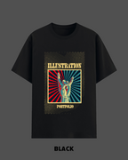 Vintage Rock Hand Graphic Oversized T-Shirt – Premium Streetwear Tee for Men & Women