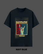 Vintage Rock Hand Graphic Oversized T-Shirt – Premium Streetwear Tee for Men & Women
