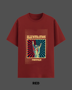 Vintage Rock Hand Graphic Oversized T-Shirt – Premium Streetwear Tee for Men & Women