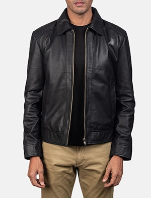 Inferno Black Leather Jacket