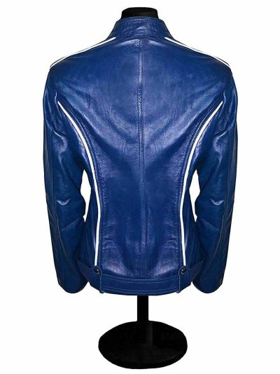 Jennifer Morrison’s Emma Swan Blue Leather Jacket