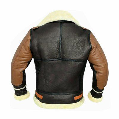 Men’s B3 RAF Fur Shearling Fur Leather Jacket