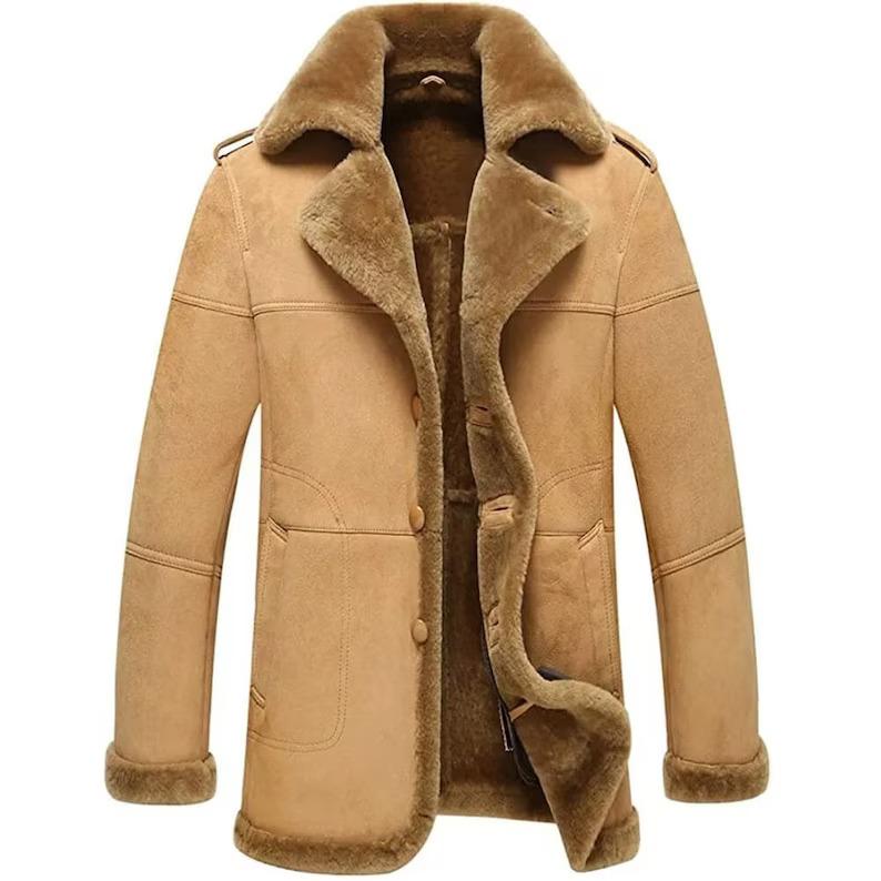 Men's Shearling B3 Bomber Jacket