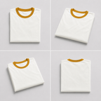 Mustard yellow off white