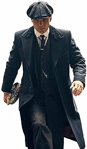 Peaky Blinder Long Black Trench Coat