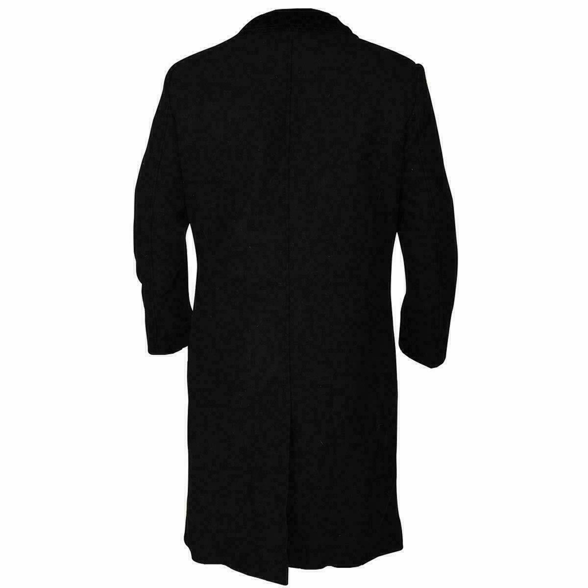 Peaky Blinder Long Black Trench Coat