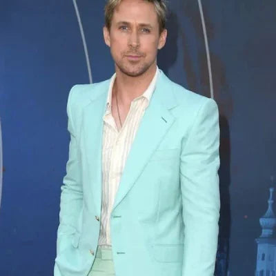 Ryan Gosling’s Barbie 2023 Blue Coat