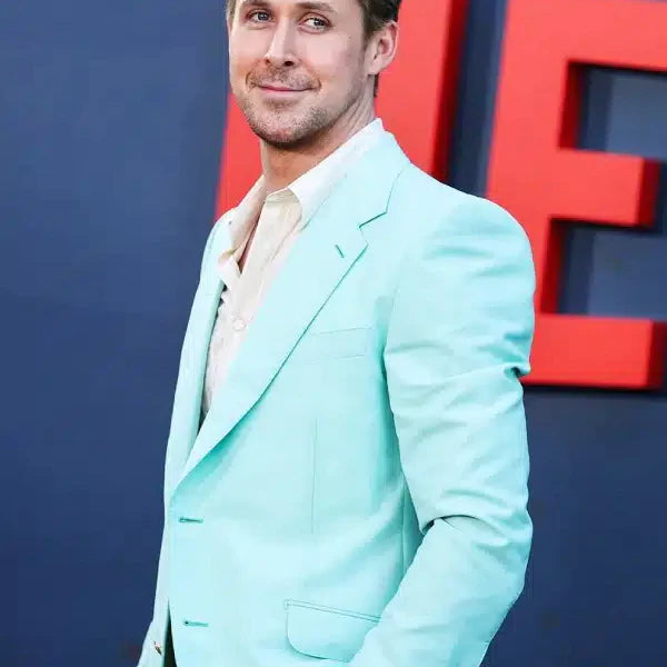 Ryan Gosling’s Barbie 2023 Blue Coat