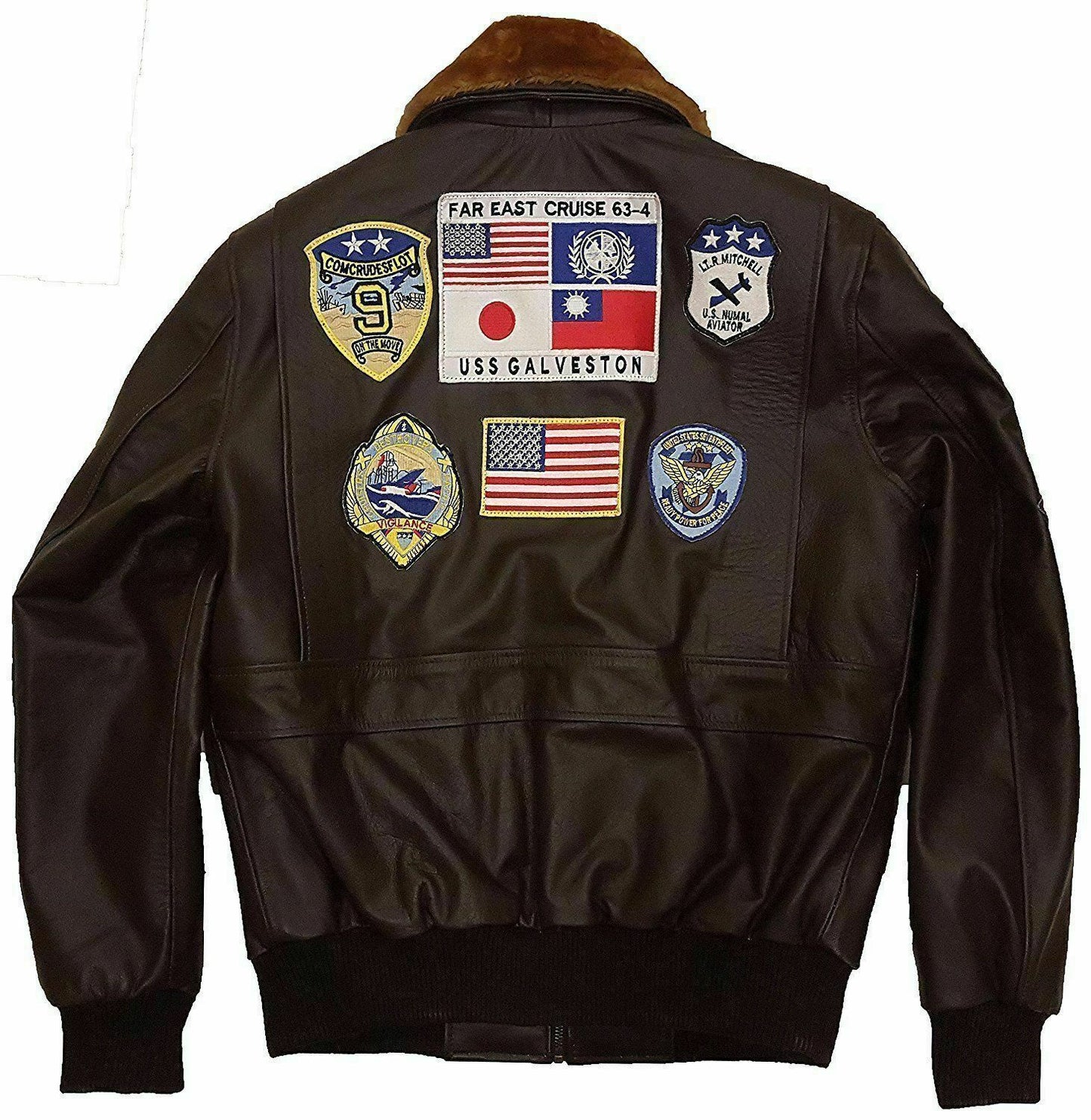 Tom Cruise Pete Maverick Leather Jacket For Men