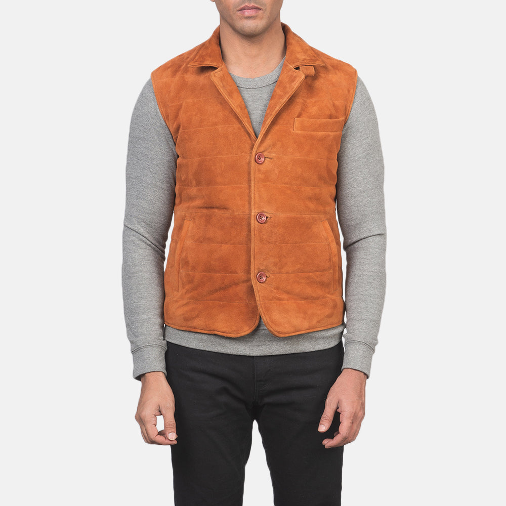 Tony Brown Suede Vest