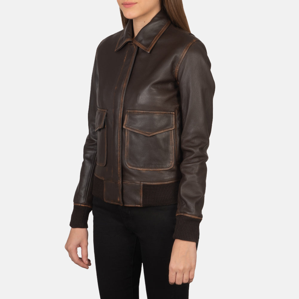 Vixen Black Classic Collar Leather Jacket