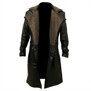 WW2 Blade Runner Men’s Leather Trench Coat