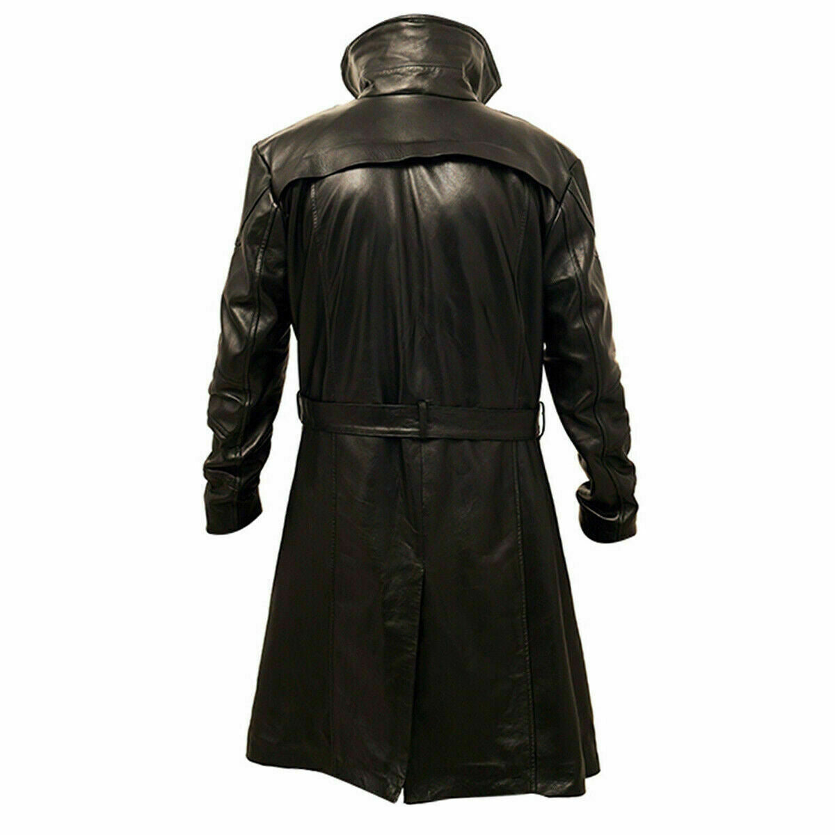 WW2 Blade Runner Men’s Leather Trench Coat