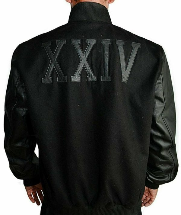 XXIV Michael B Jordan Black Leather Jacket