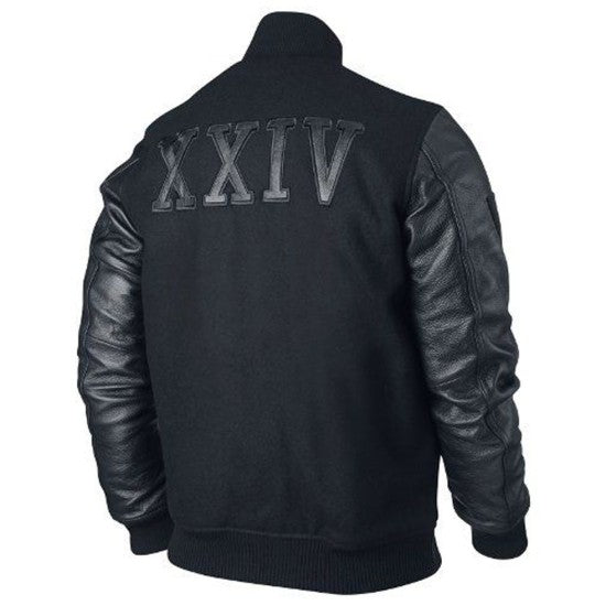 XXIV Michael B Jordan Black Leather Jacket