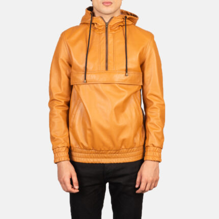 kenton-hooded-brown-leather-pullover-jacket